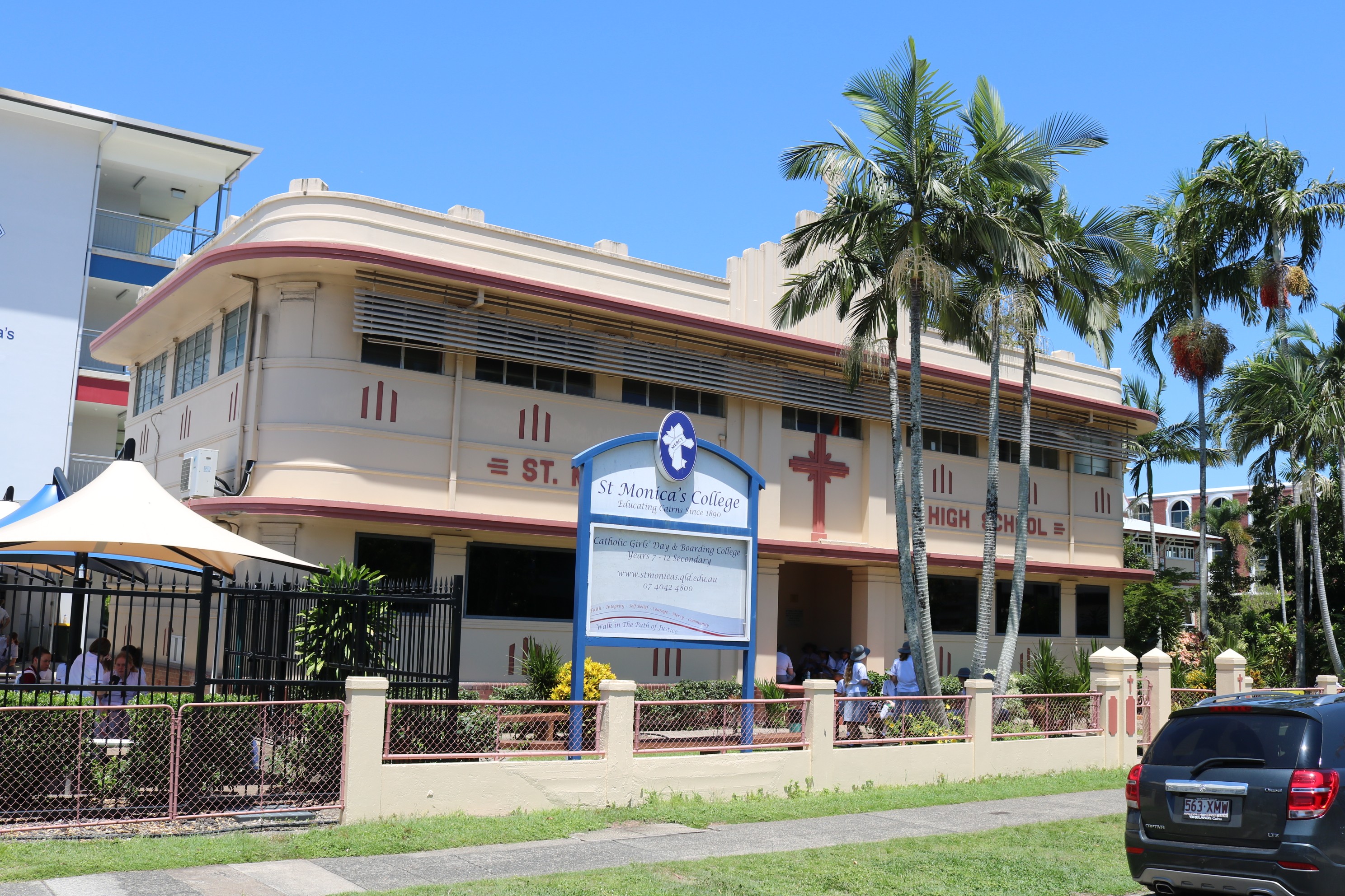 St Monica's High School Administration Building Cairns Arts and